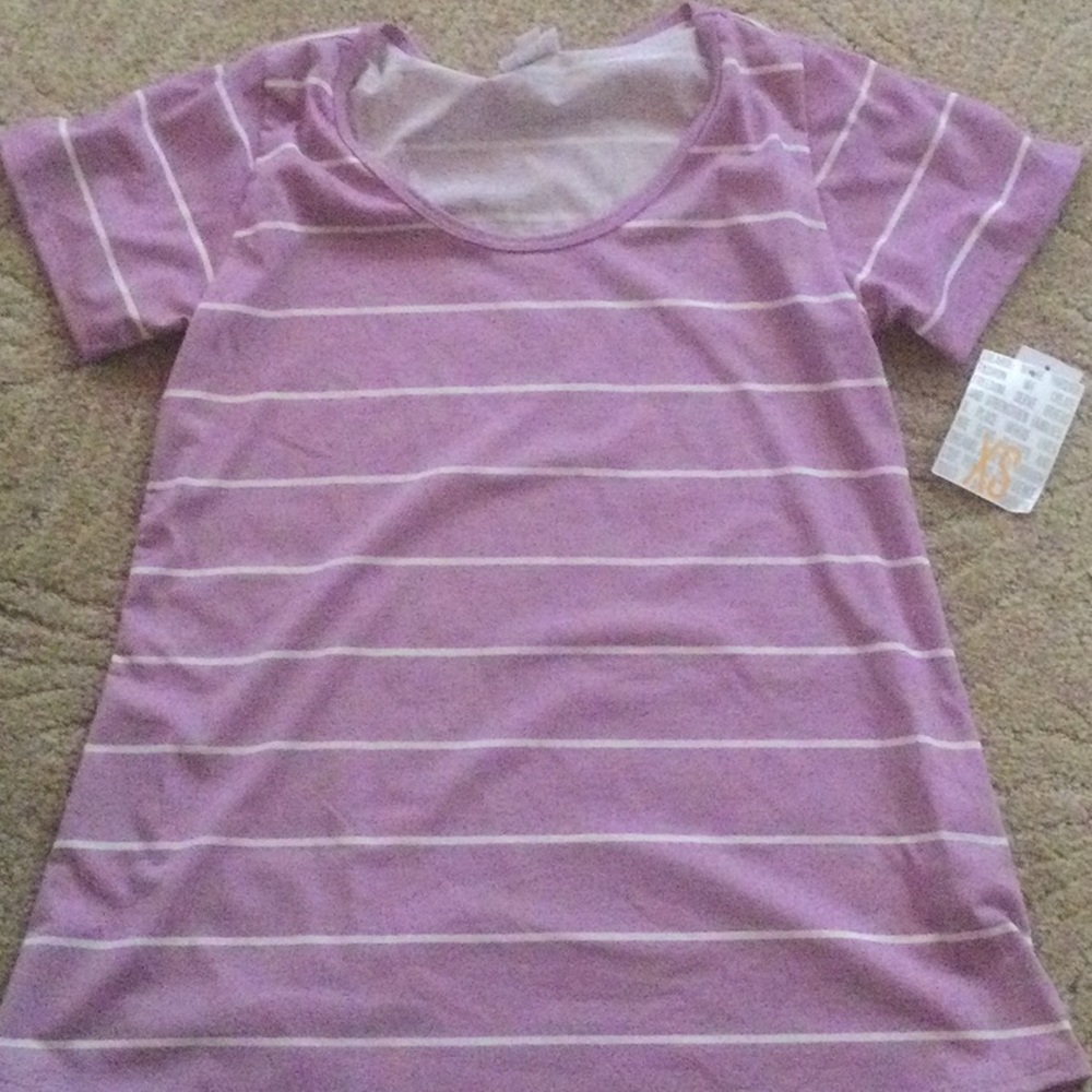 Lularoe classic Tee striped